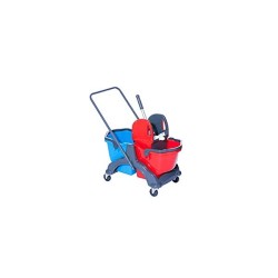 Chariot double seaux 17l,...