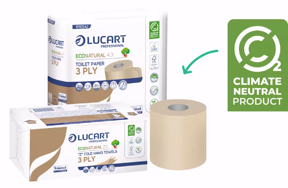 EcoNatural de Lucart : Quand vos gestes d'hygiène participent à l'économie circulaire - Disponible chez Meypro !