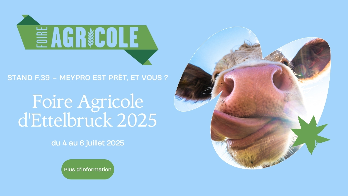 MeyPro à la Foire Agricole d'Ettelbruck 2025.