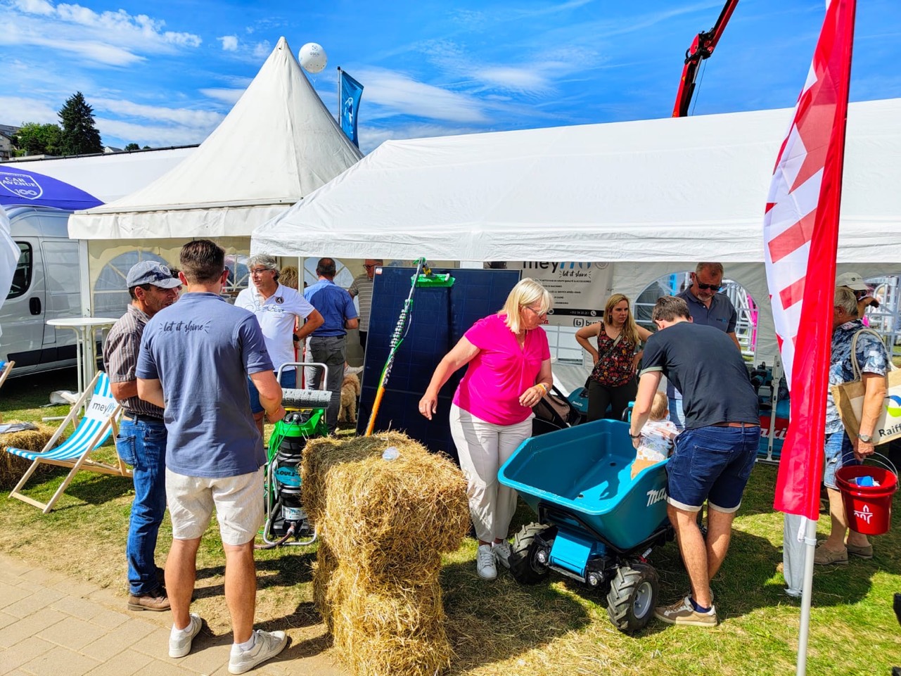 MeyPro à la Foire Agricole d'Ettelbruck 2025.