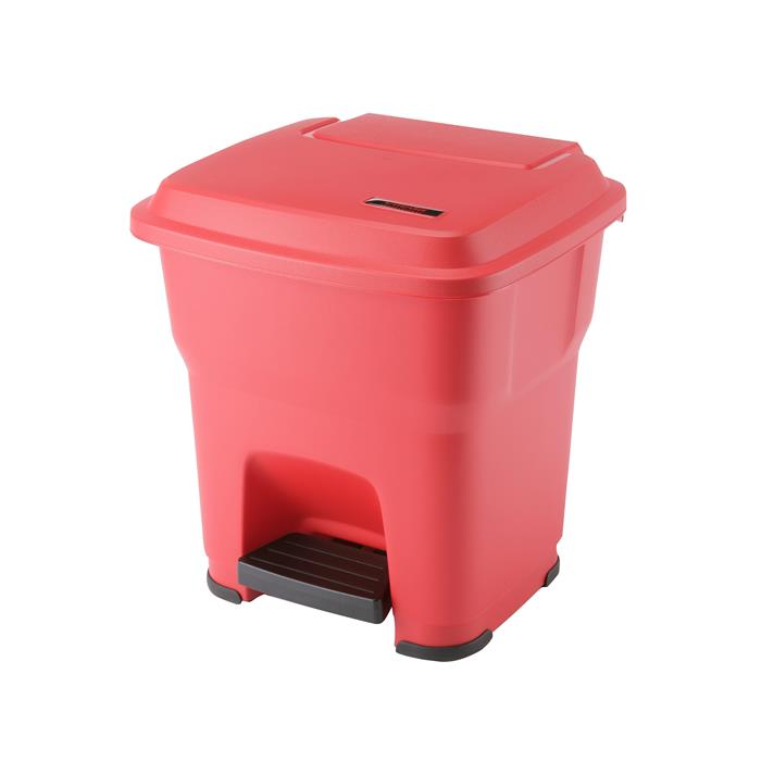 Poubelle à pédale Vileda Hera 35 l, rouge