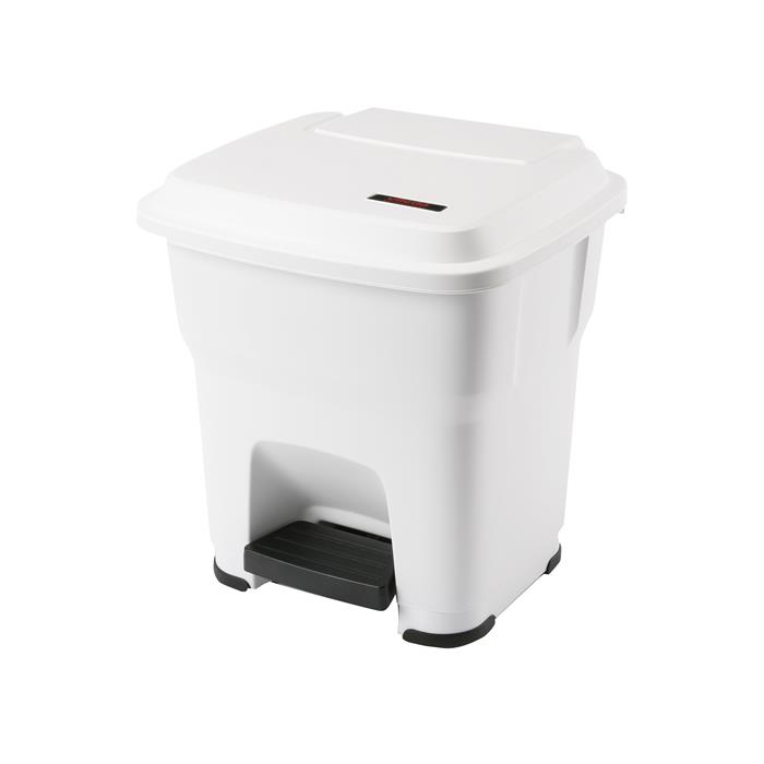 Poubelle à pédale Vileda Hera 35 l, blanc