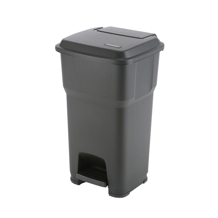Poubelle à pédale Vileda Hera 85 l, noir