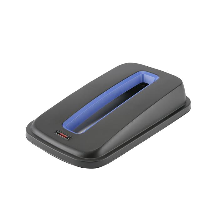 Couvercle papier, bleu, pour poubelle Geo (Pour 01/137660 ou 01/137661)