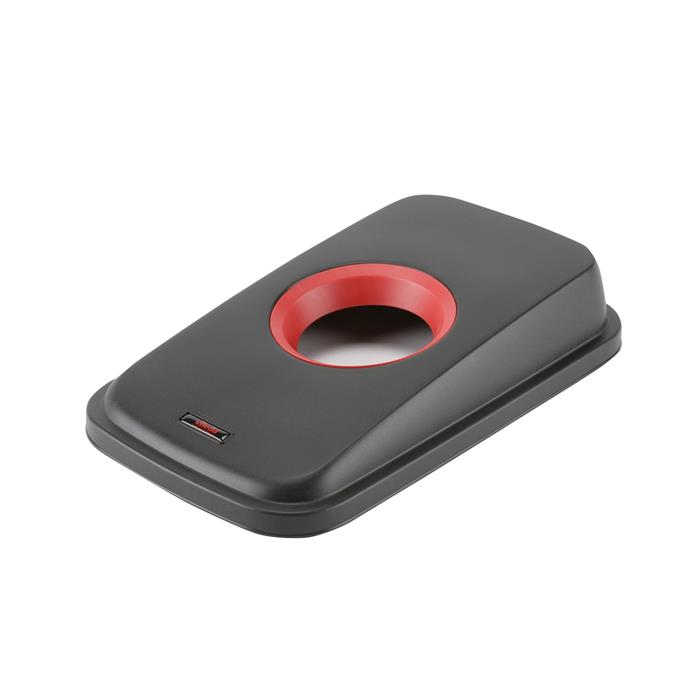Couvercle rond, rouge, pour poubelle Geo (Pour 01/137660 ou 01/137661)