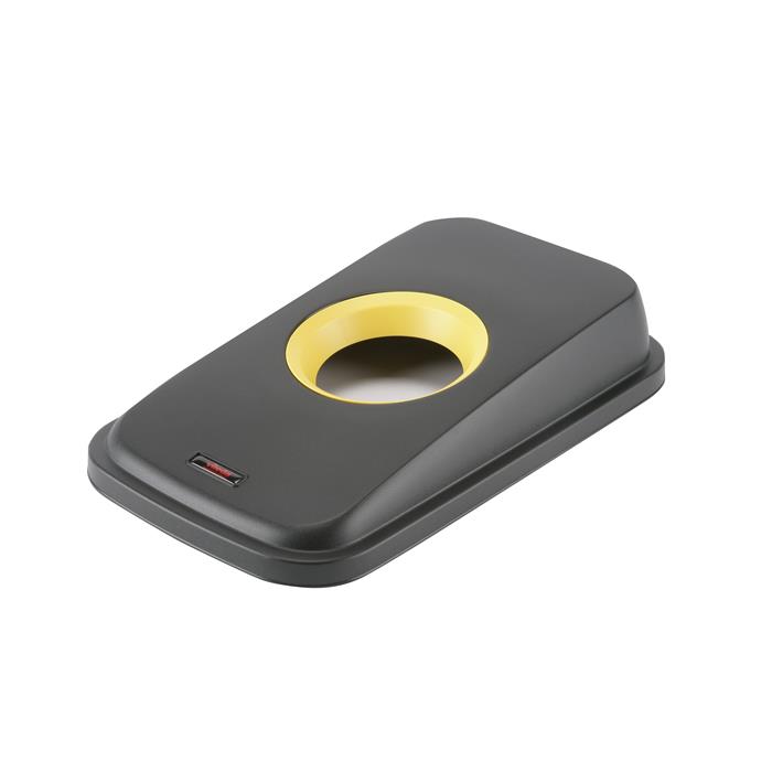 Couvercle rond, jaune, pour poubelle Geo (Pour 01/137660 ou 01/137661)