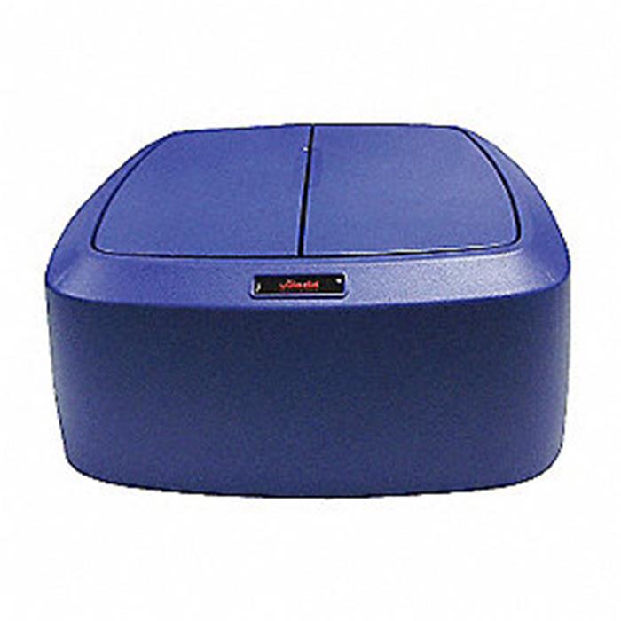 Couvercle carré, bleu, pour poubelle Iris (01/137673)