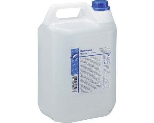 5 l eau distill&eacute;