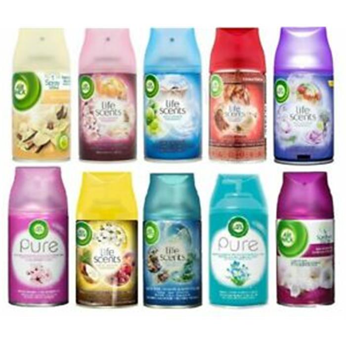 1 recharge 250ml pour Air Wick FRESHMATIC divers parfums  NET (ct 6)