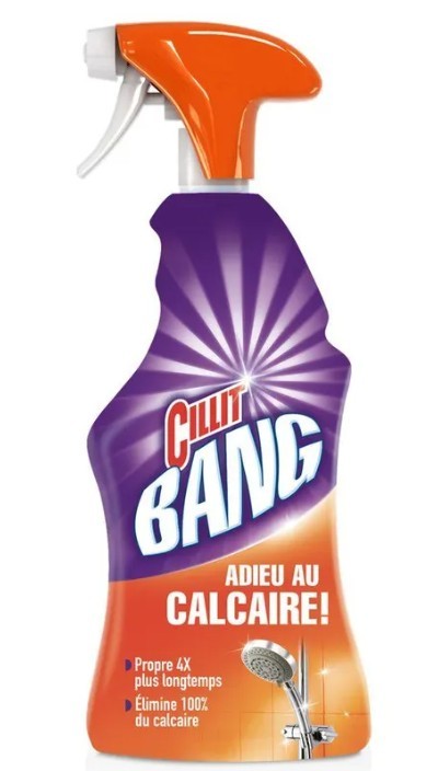 Cillit Bang 750ml spray Adieu au calcaire NET (ct 12)