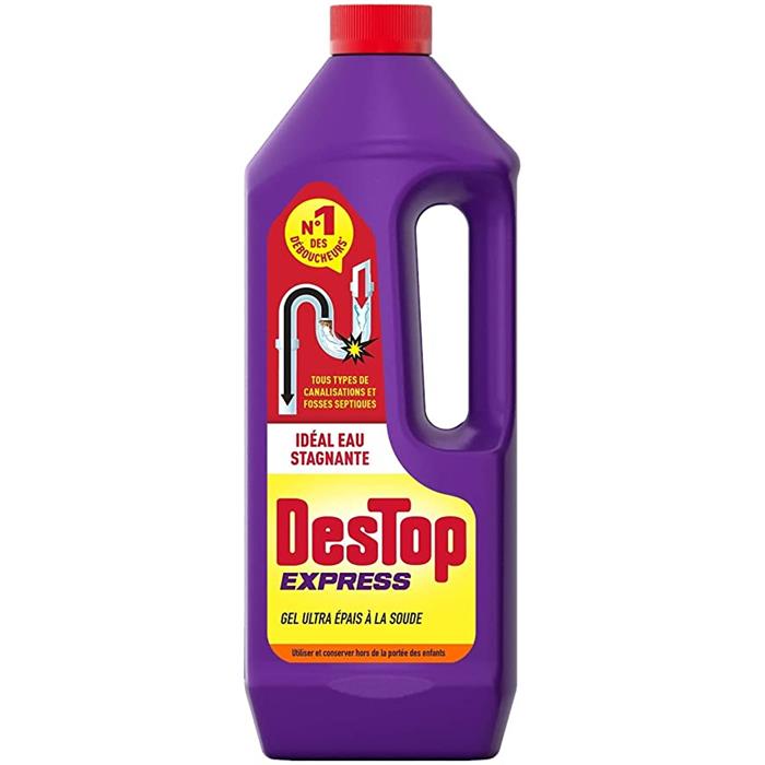 1l Déboucheur Destop  Gel  NET (ct 8)