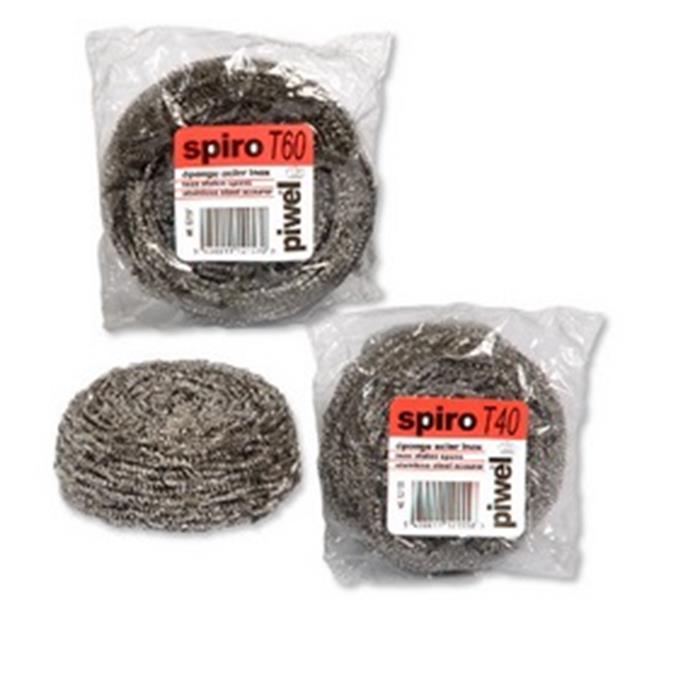 1 pièce Eponge Inox Spiro T40