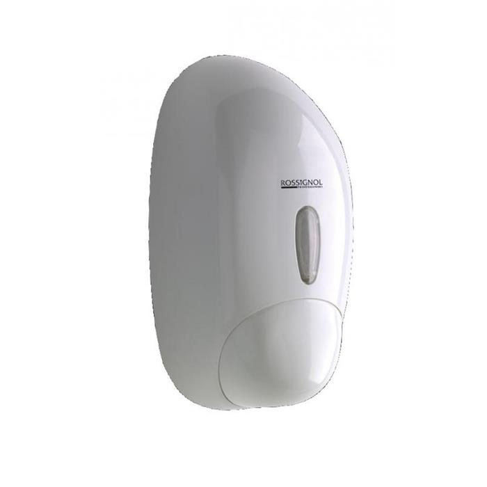 Distributeur de savon en ABS, couleur blanc, 0,8 l