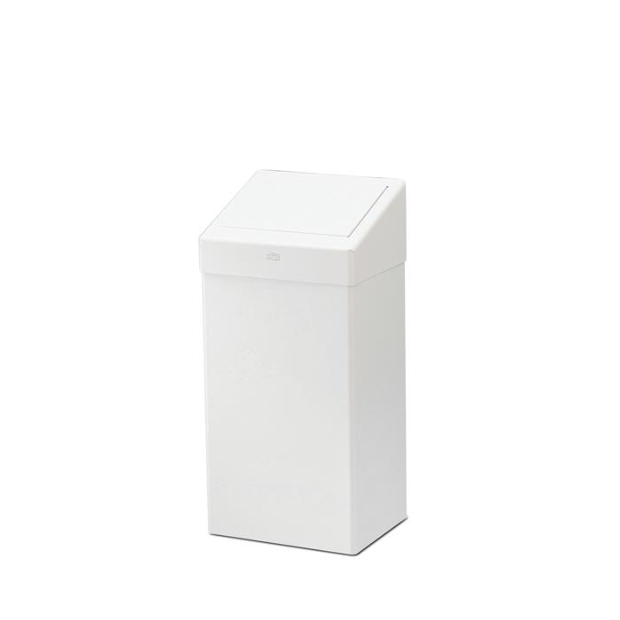 Poubelle Tork, 50 l, METAL, blanc