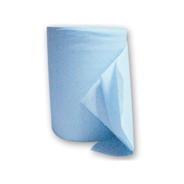 Papier essuyage bleu, 3plis, 2 rlx, 500 formats de 38x37cm - ECOLABEL (P36)