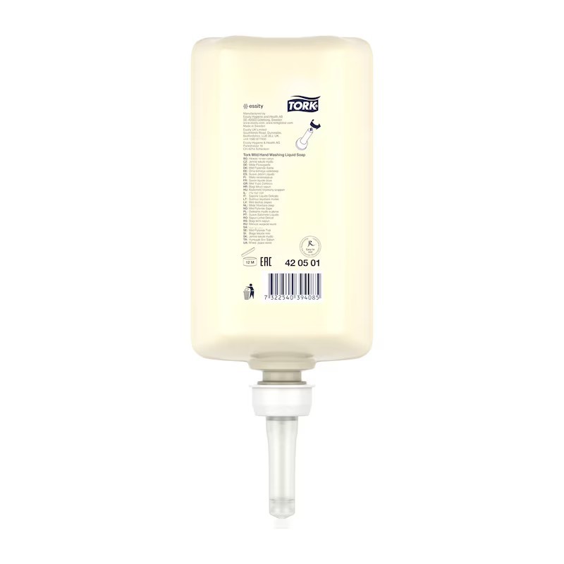 1 recharge Savon Tork doux 420501, 1000ml (S1) (ct 6)