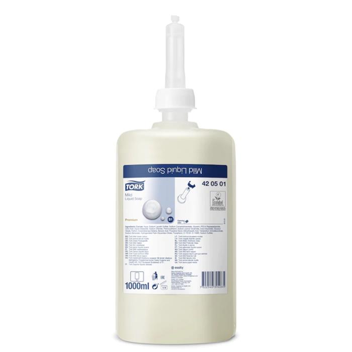 1 recharge Savon Tork doux 420501, 1000ml (S1) (ct 6)