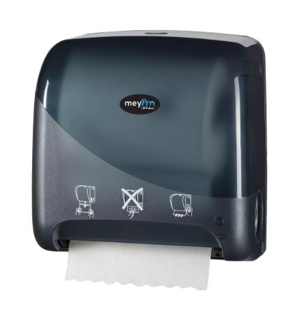 Distributeur feuille &agrave; feuille Mey-Matic MINI, Autocut, noir ( sur commande)