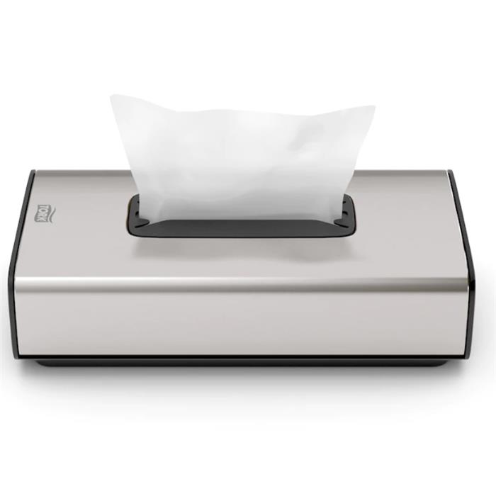 Distributeur Tork 460013 mouchoirs démaquillants, Inox F1