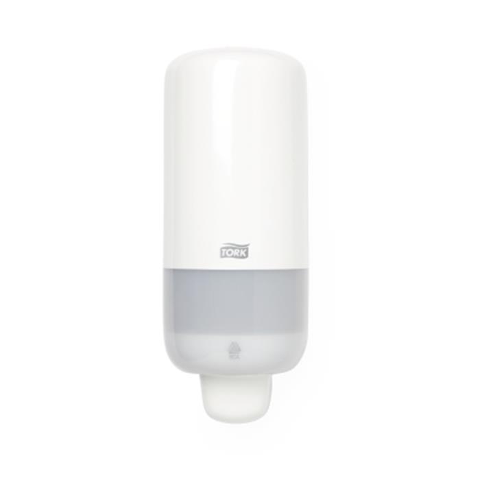 Distributeur savon mousse S4 Tork, blanc, PVC, 1 l   (561500)