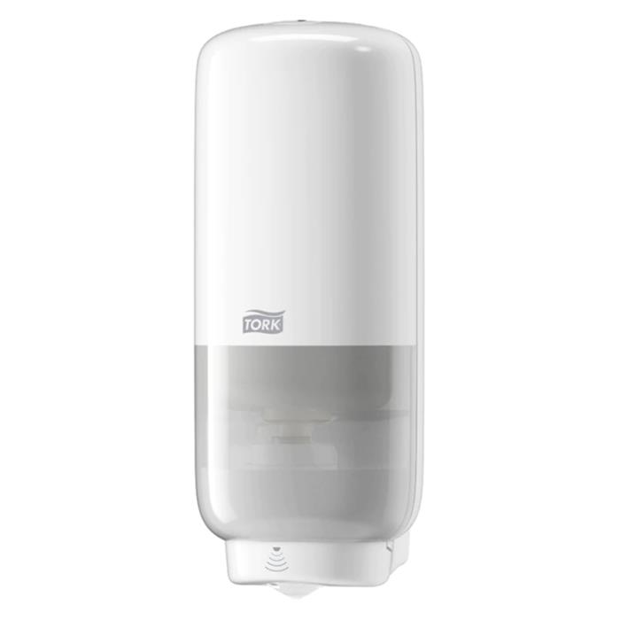 Distr.savon mousse S4 Tork , sensor, blanc (livr.sans piles)