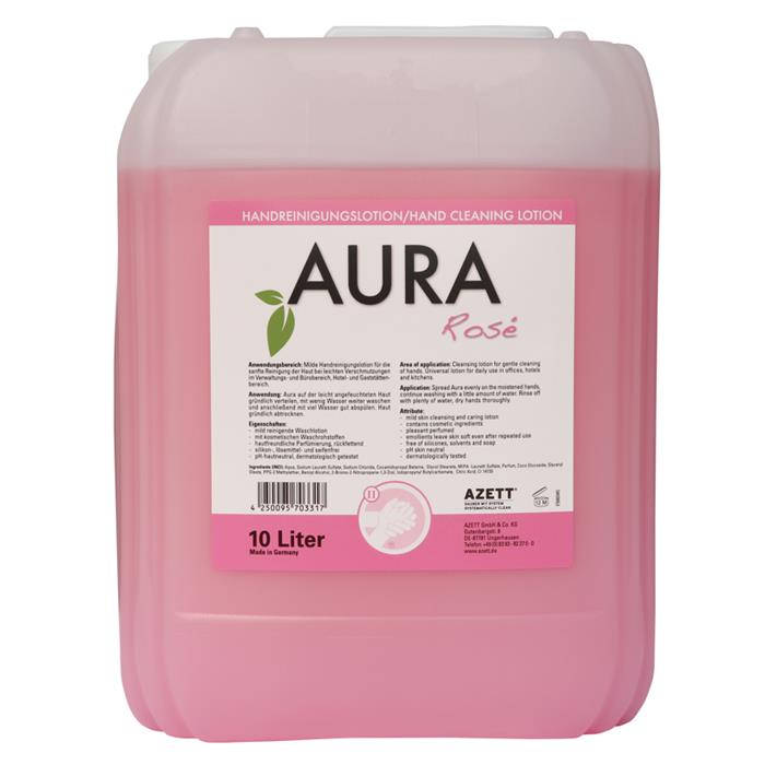 10 ltr Savon crème Aura rosé