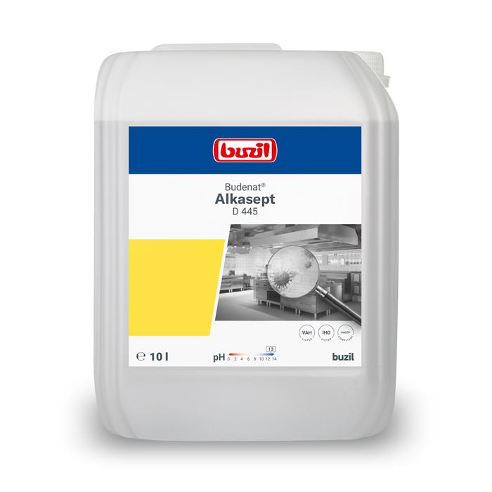 10 ltr Budenat® Alkasept, Desinfektionsreiniger hochalkalisch (sur commande) PRIX NET