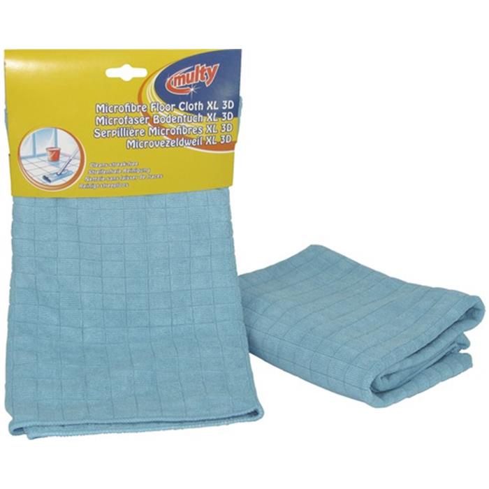 Torchon microfibre bleu 50 x 60 cm