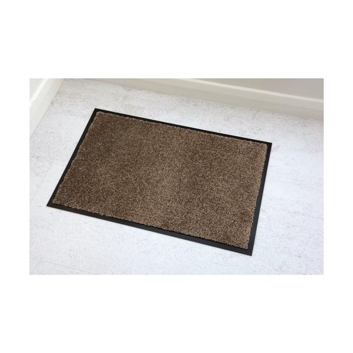 Tapis antipoussière 40x60cm, brun