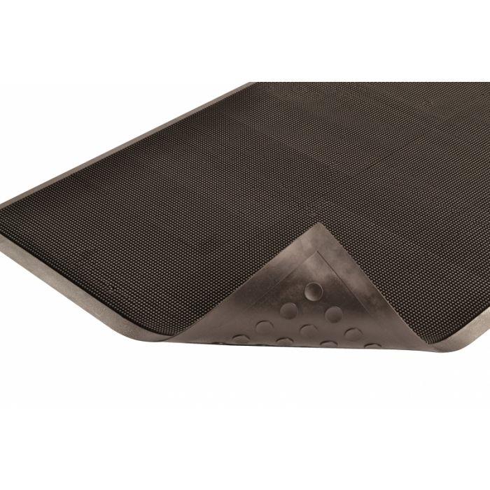 Tapis 60x80cm, noir (RUBBER BRUSH)