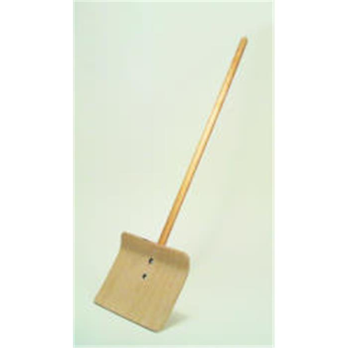 Poussoir à neige en bois pour enfants, largeur 25cm, manche 78cm, NETTO
