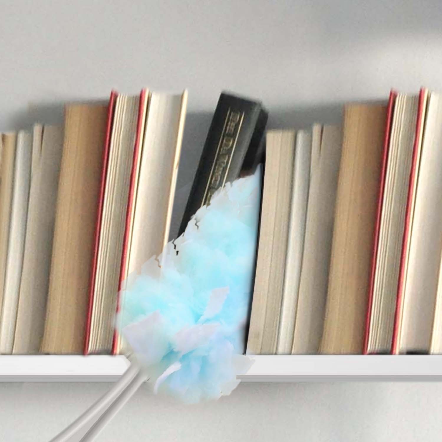 Apex Fluffy Duster Plumeau Poignée + 5 Chiffons (ct 12x6p= 72)