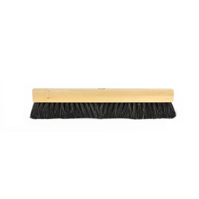 Balai mix crin de cheval, 50 cm, verni, rond (ct 10)