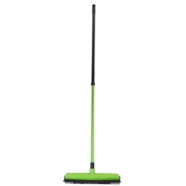 RubberBrush en caoutchouc naturel, gris/noir, 34,5 cm