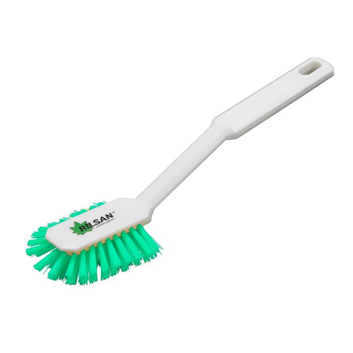 Brosse à vaisselle vert 255x28 mm (ct12)