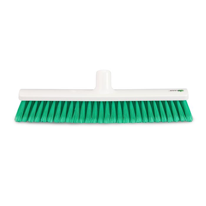 Balai doux vert 400x50 mm PBT 0.30 fleuré (ct6)
