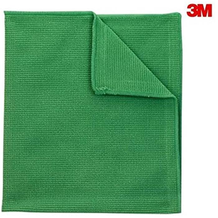 1 Microfibre Haute Performance; Vert; 3M, 32x36cm (ct 50)(pqt 5)