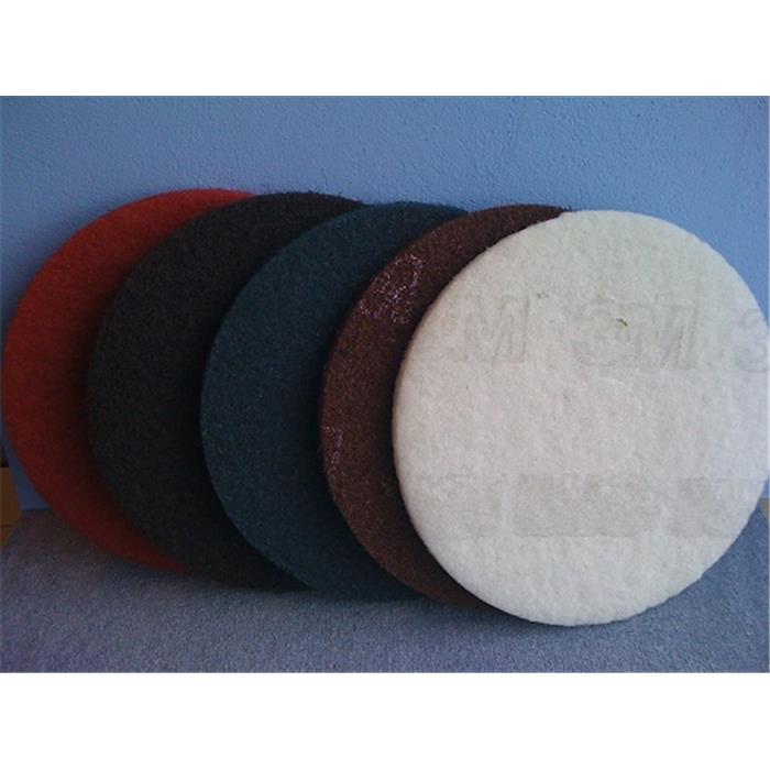 Disque 3M Polyester blanc, 457 mm, 18 (46cm) (c5)