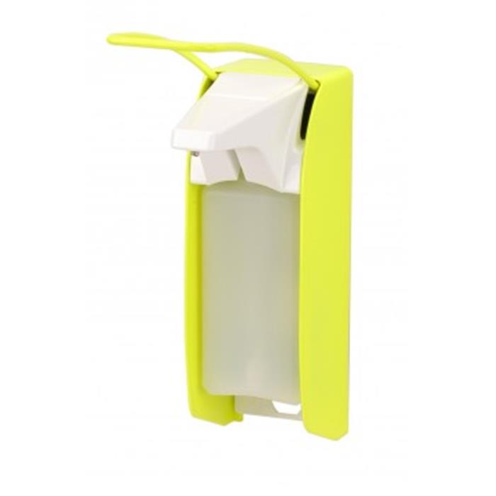 Seifen/Desinfektionsmittelspender 500ml, leuchtgelb