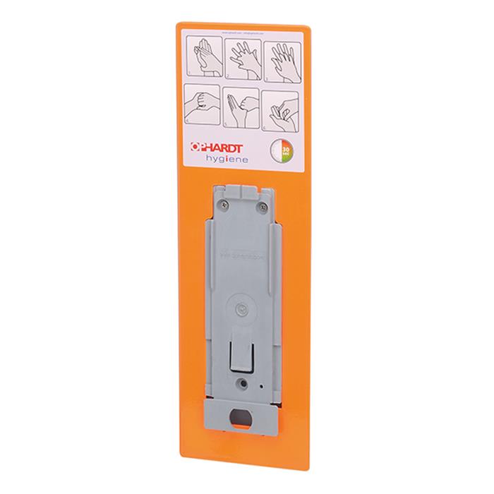 Signalrahmen mit Aufkleber für Spender 500ml, leuchtorange
