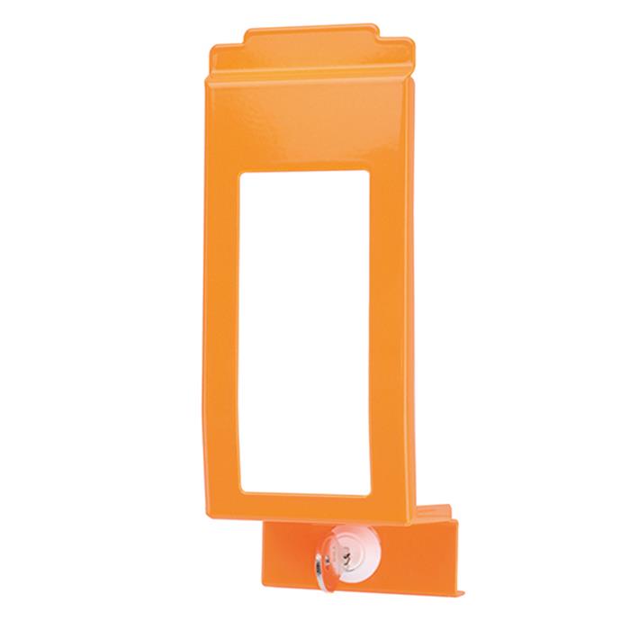 Verschlussblende leuchtorange für Spender 500ml