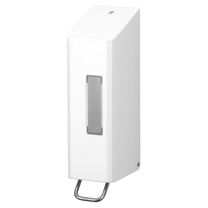 Seifenspender Edelstahl/RAL9010, 600ml (neue Version)