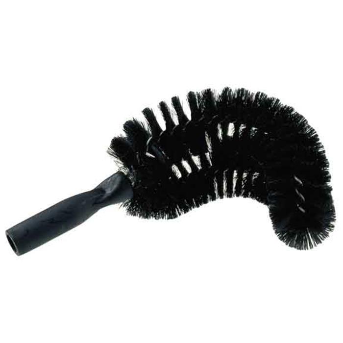 Brosse coudée, ronde