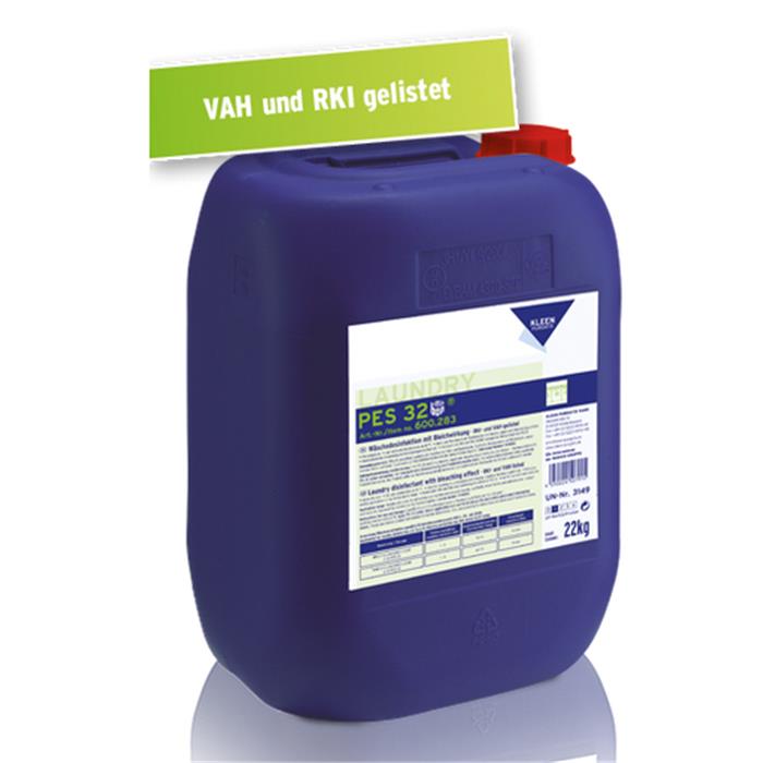 24kg KP PES 32 (Bleu) DÉTERGENT DÉSINFECTANT