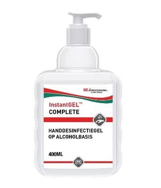 Gel d&eacute;sinfectant pour les mains flacon 400 ml InstantGel Complete