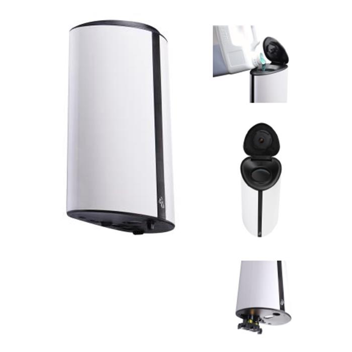 Distributeur Désinfection/Savon Automatique 0.850L ABS Blanc