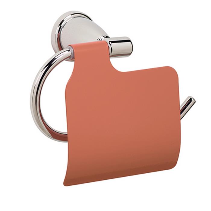 ZIGZAG Porte-Rouleau Papier WC Corail