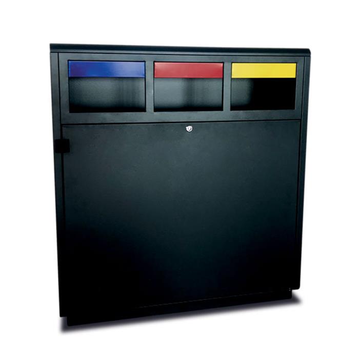 VERONA Poubelle tri sélectif; 3x40L