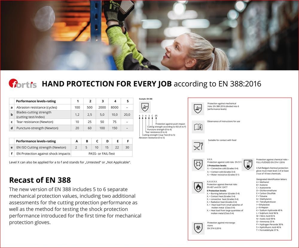 Gant de protection Fitter Maxx Plus, taille 11, FORTIS