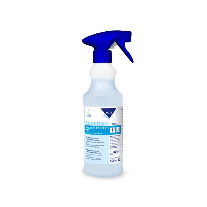 1 Bouteille vide, réutilisable, étiquette Severa  (Bleu) (ct 12)